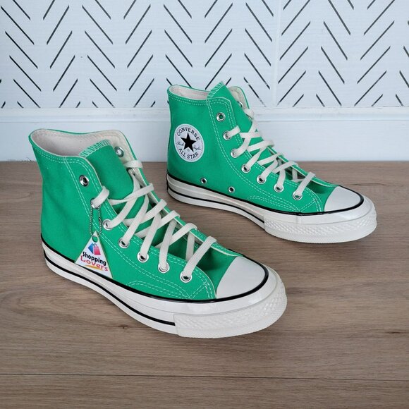 Converse Other - ⭐Converse Chuck Taylor All Star Hi Canvas Sz 5.5 Men Shoes Sneaker Green A08613F